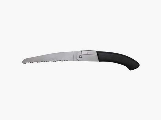 SERRUCHO PLEGABLE "DELUXE" NEGRO LONGITUD DE LA HOJA 19 CM.