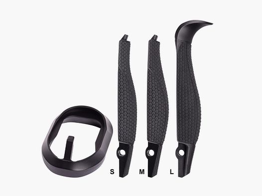 Set Magwell Walther pour PDP Full Size, entonnoir à chargeur et 3 dos de poignée et 2 bases de chargeur