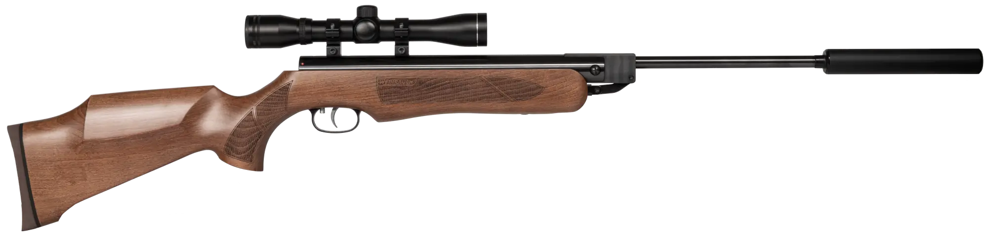 Weihrauch HW 35 con visor 4x32 y silenciador