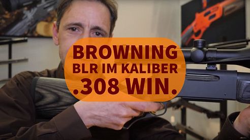 Hauck Waffenbau auf der Jagd & Hund 2018: Browning BLR im Kaliber .308 Win.