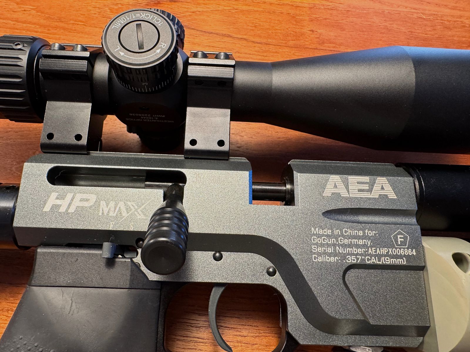 AEA HPmax .357/9mm CAL