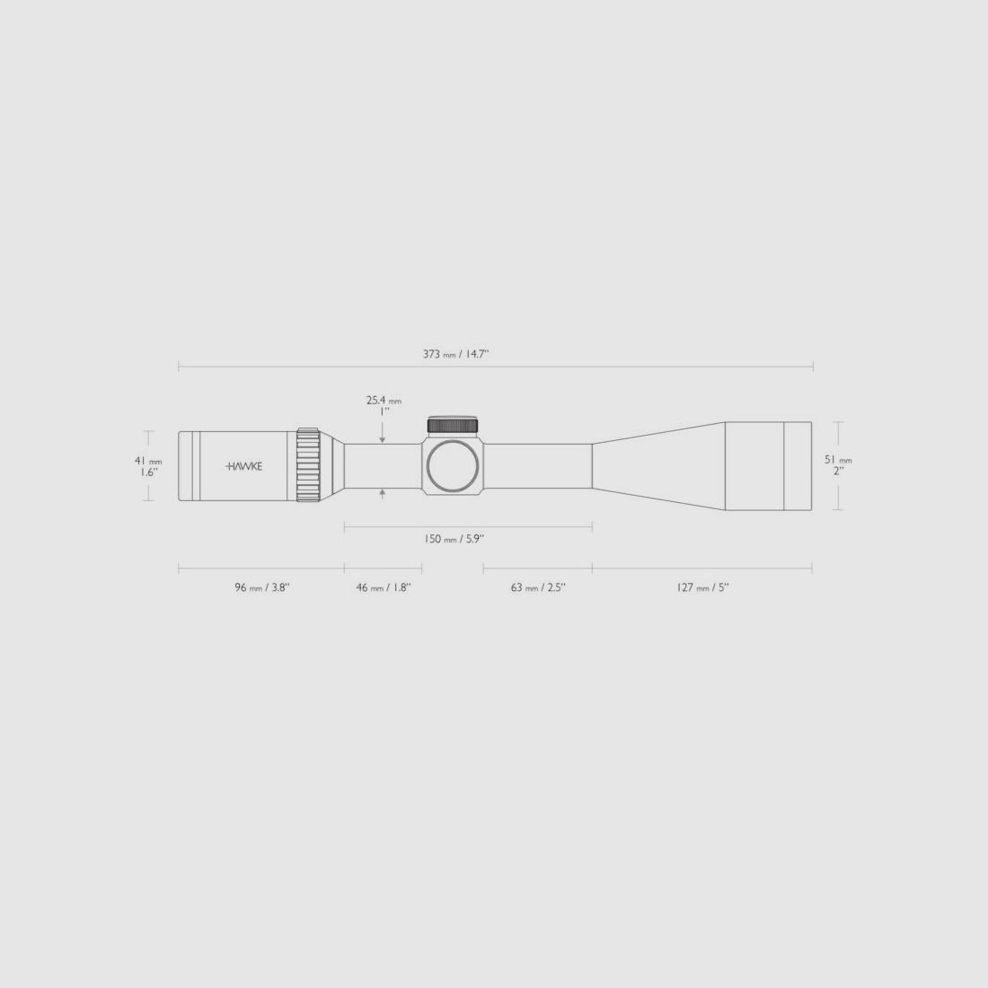Hawke Zielfernrohr Vantage SF 6-24x44, Bild 8 von 8