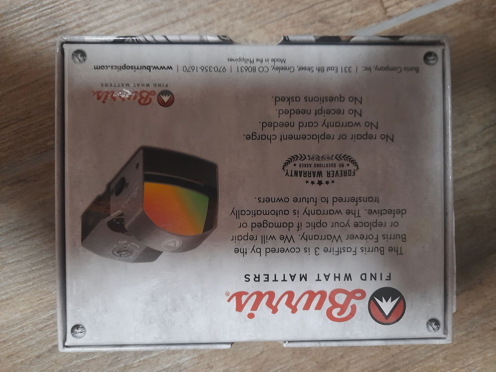 Red dot sight Burris Fastfire 3 3MOA NEW