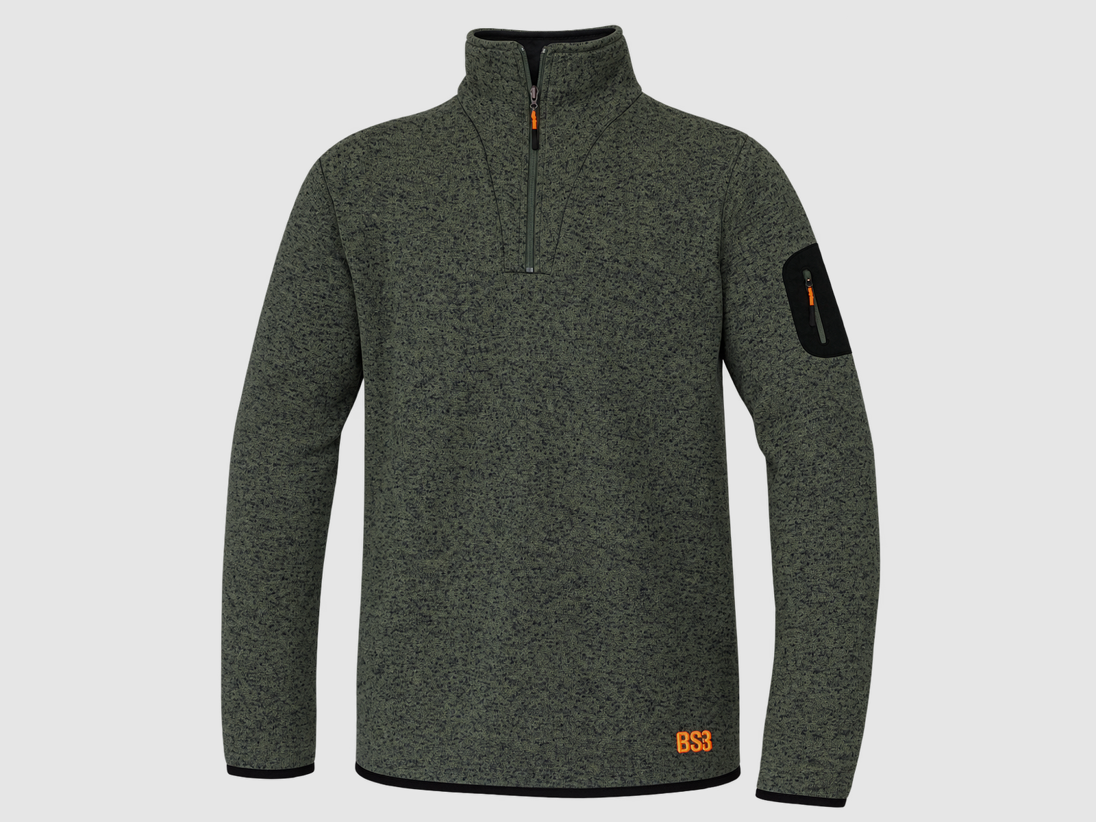 Jersey de punto Benisport Tindaya caqui para caza, imagen 1 de 2