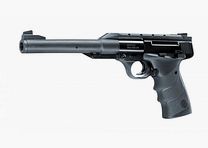 Browning knick barrel pistol Buck Mark URX in caliber 4.5mm diabolo