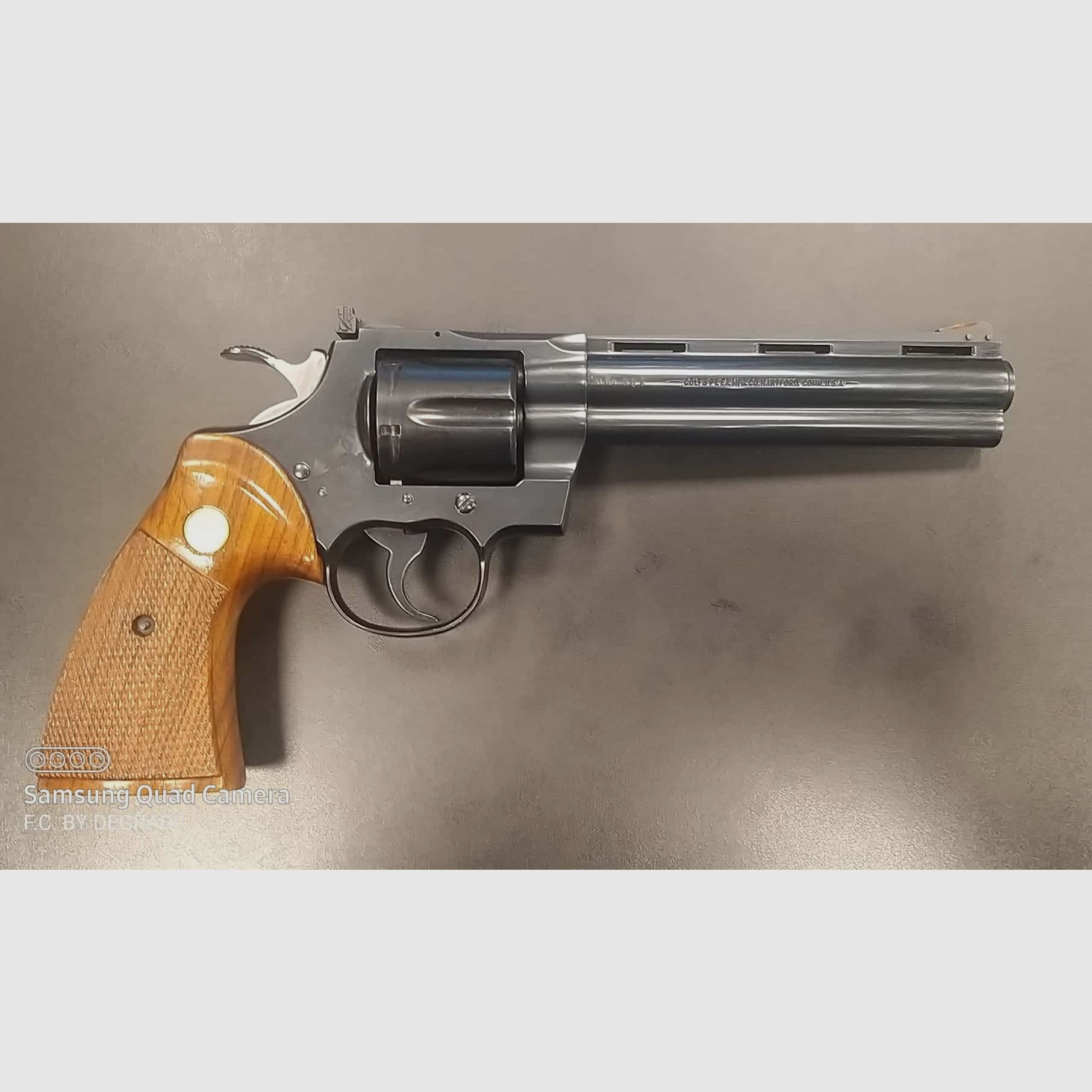 COLT PYTHON 6 ZOLL 357 MAGNUM EXZELLENTE GELEGENHEIT, Bild 4 von 9
