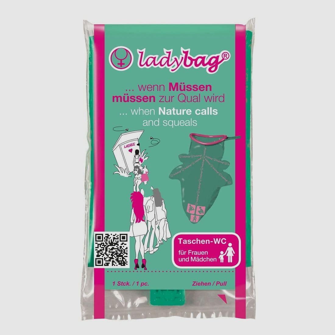 KETS Ladybag Taschen-WC für Frauen