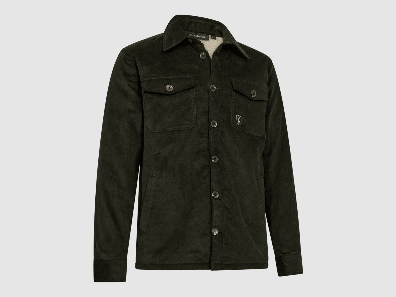 Deerhunter Sherpa Lined Corduroy Jacket Men Timber M