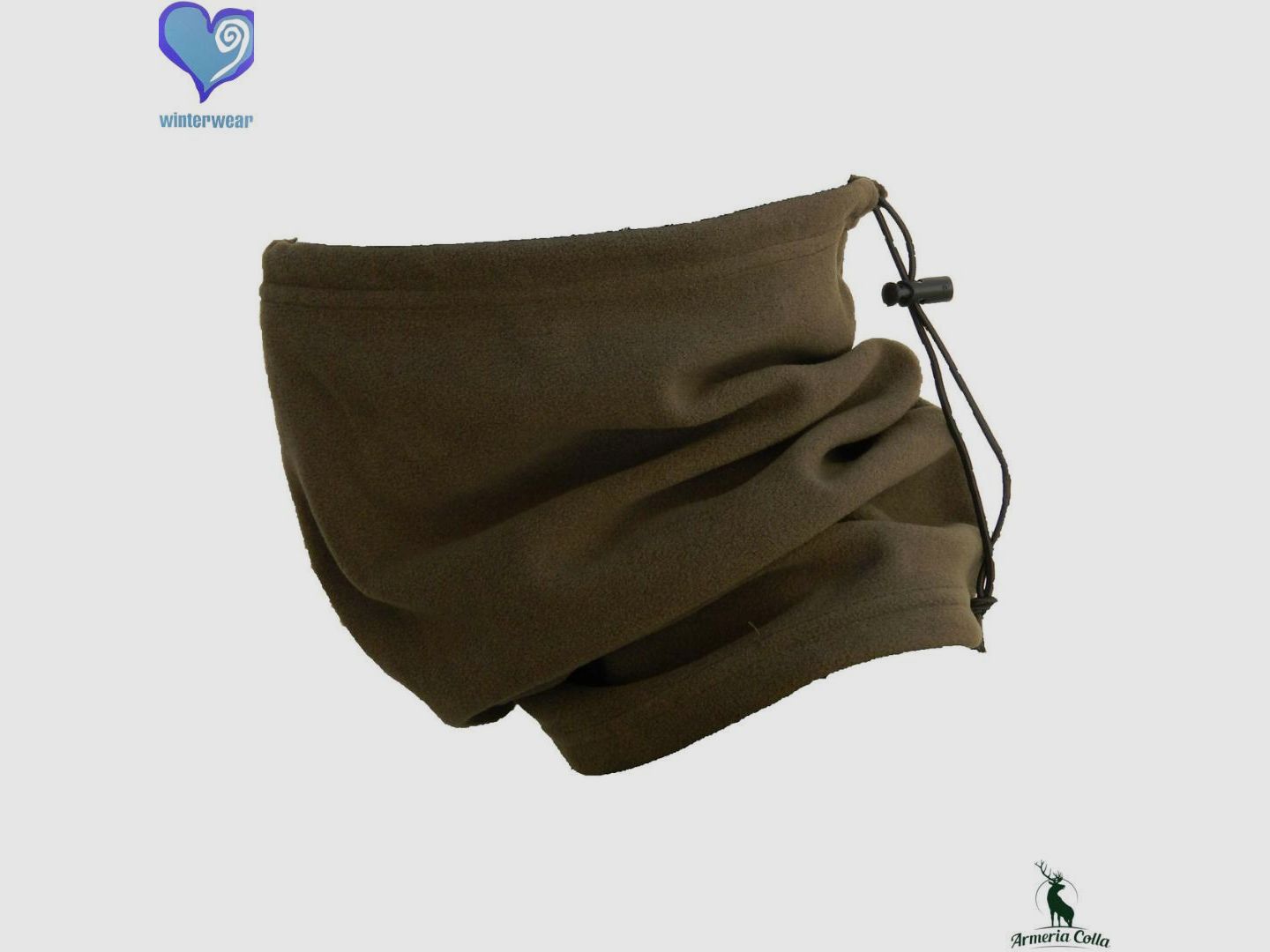 Winter Wear Scaldacollo color Green
