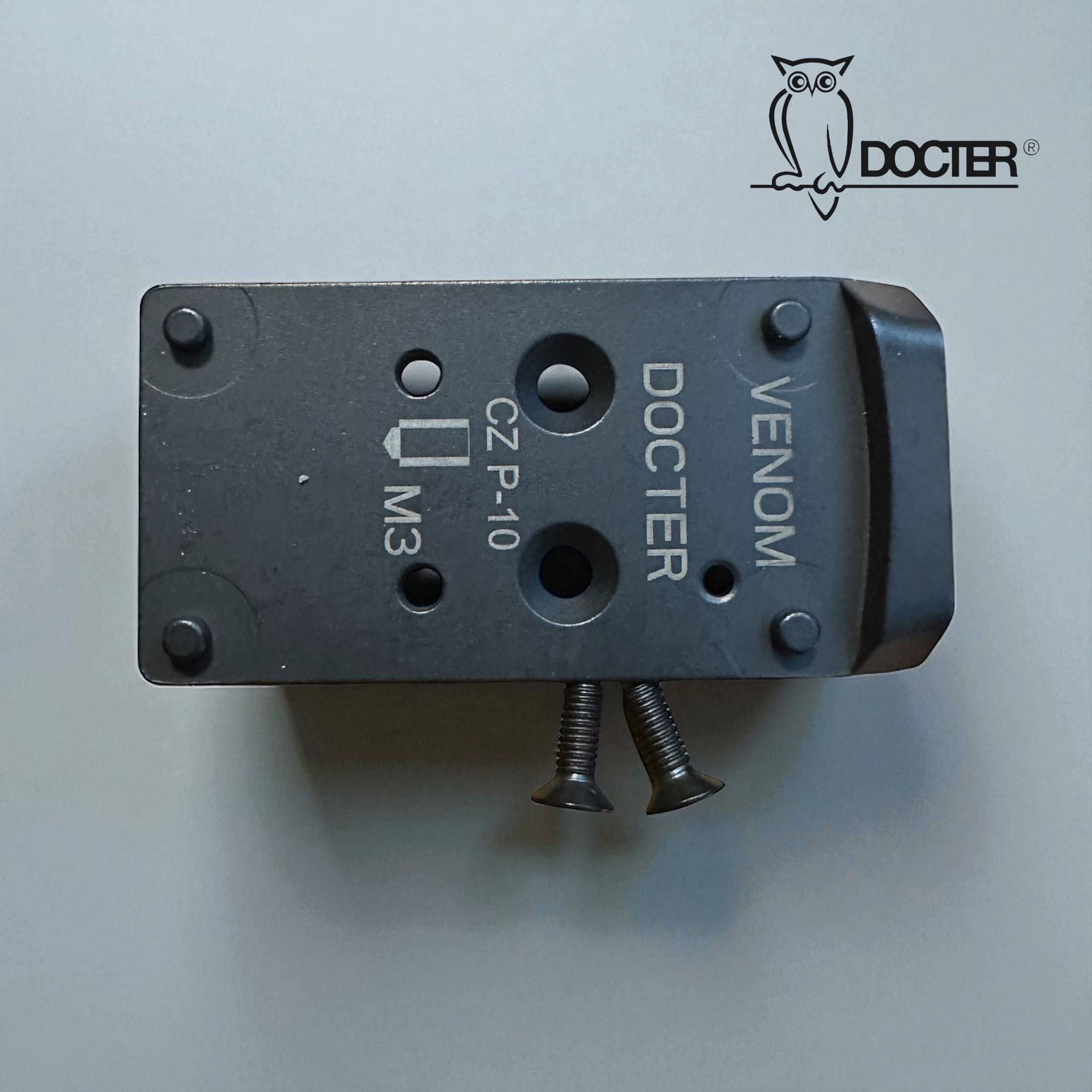 CZ adapter plate for P10 OR Doctor Venom