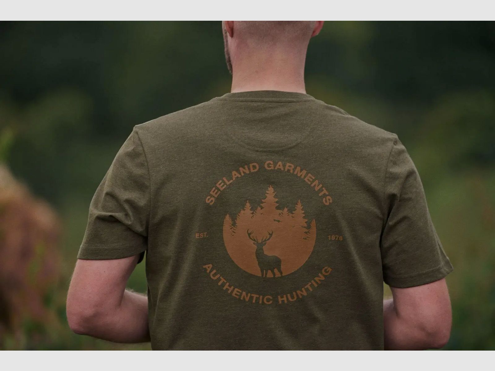 Seeland T-Shirt Saker (Pine Green Melange)