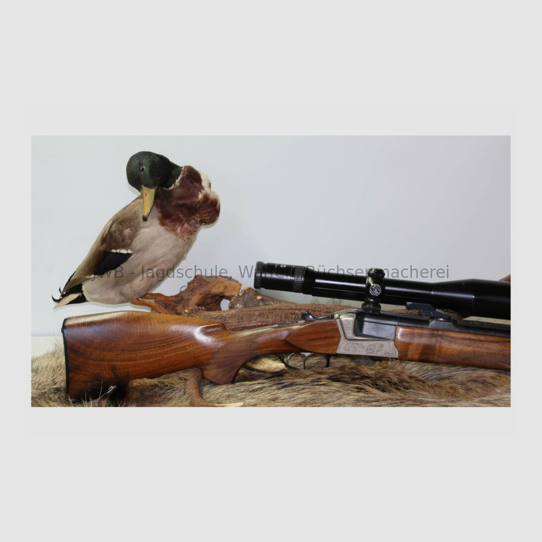 Bockbüchsflinte Krieghoff Teck z podwójnym zamkiem Bock z wymiennym lufą 12/70;.30RBlaser