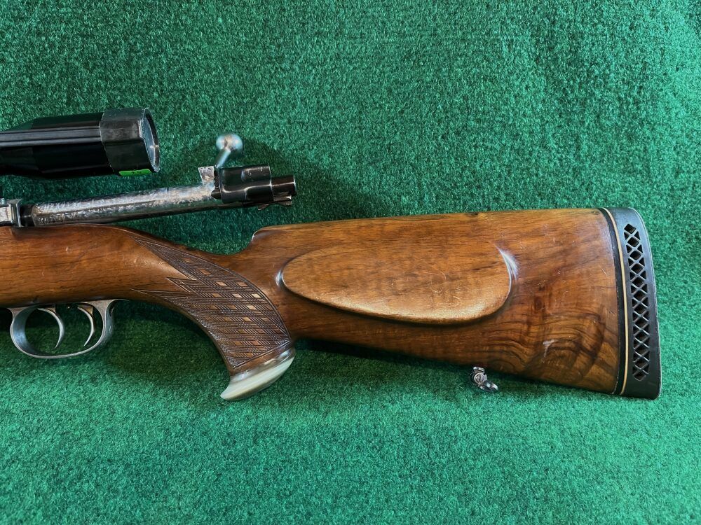 Heym Stutzen mit wunderschöner Punzierung .30-06Spring