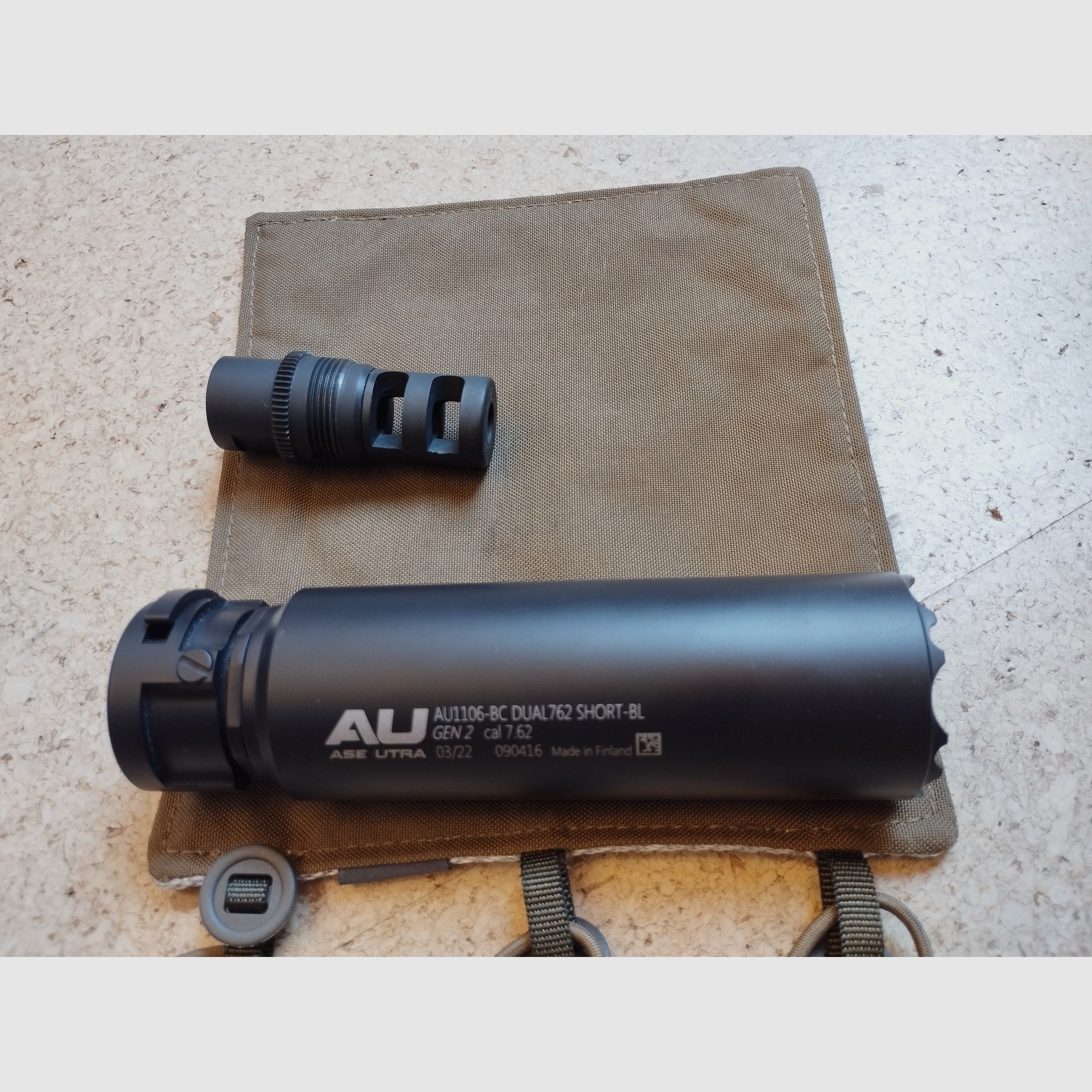 Ase Utra 762 BL Short gen 2 Schalldämpfer.308 Inkl. Mündungsbremse