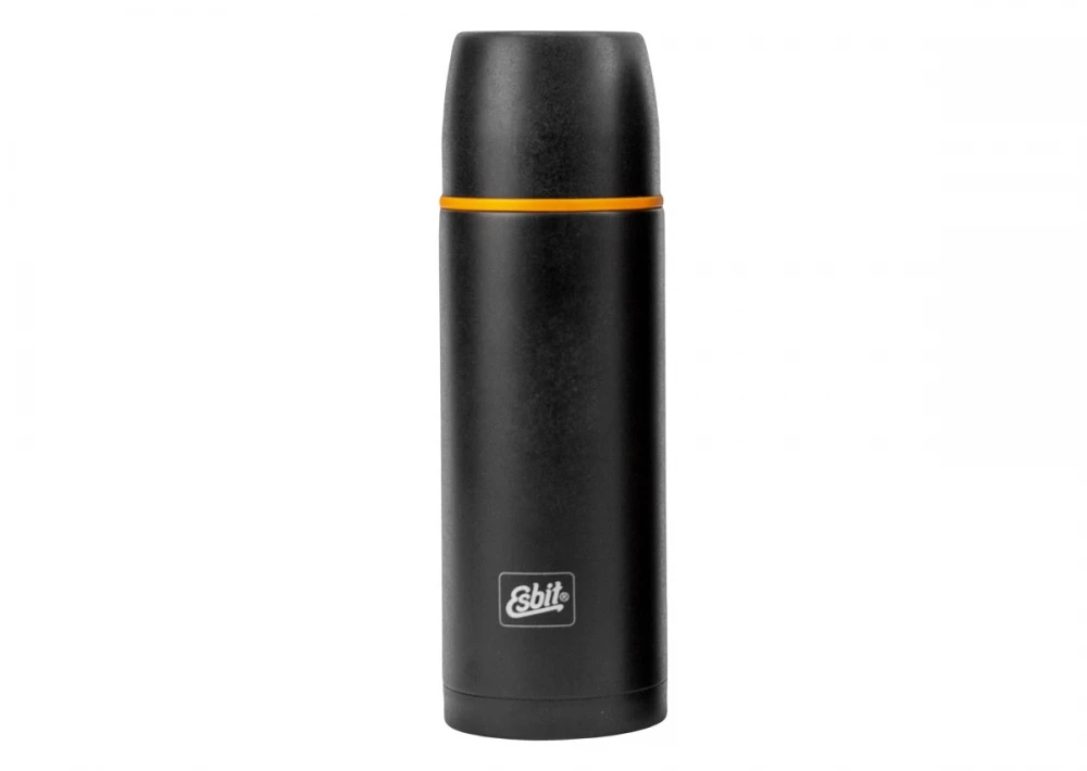Esbit klassieke thermosfles – ISO Vacuum Flask 0,75L zwart