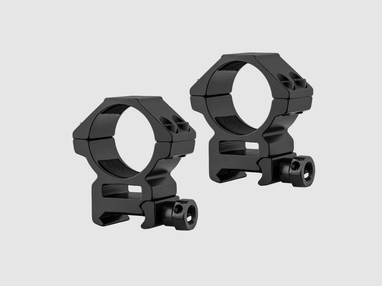 Montageringe 30 mm für 21 mm Schiene - Mittelklemmung - RTI Optics, Bild 1 von 10