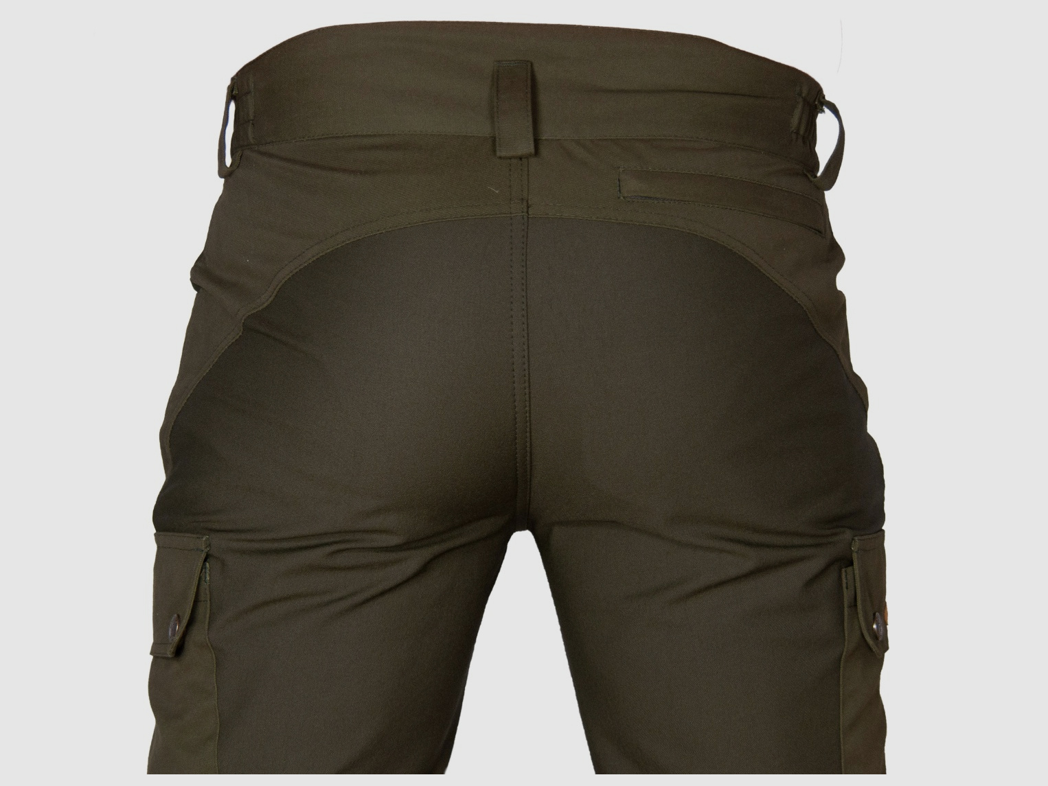 Canvas Outdoorhose - mit Strechpartien, Kurzgröße