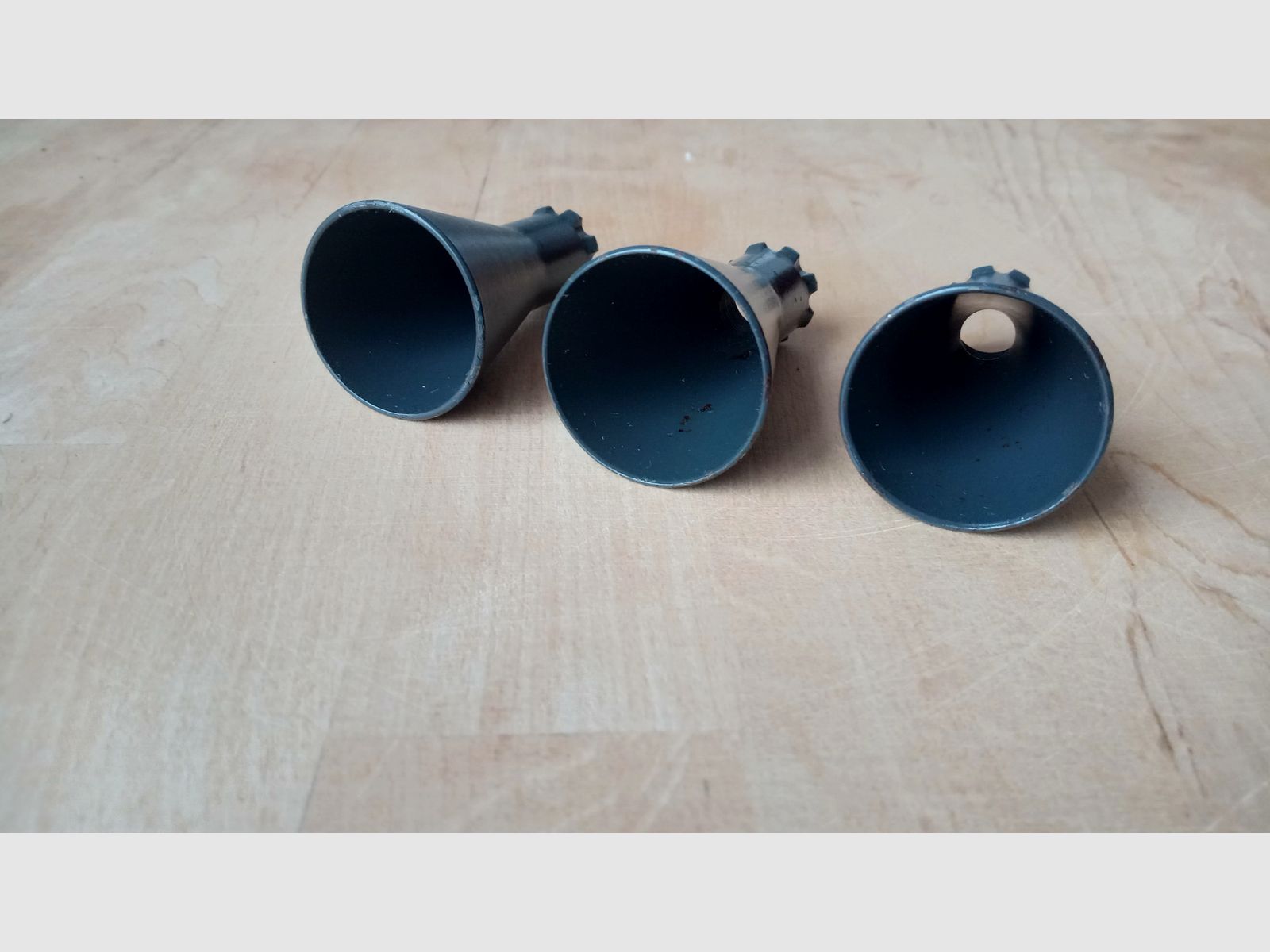 Original Samopal SA VZ.58 14x1 Meinungsverstärker in Blau-Grau  / Metrisch RH Rechtsgewinde / Flash Hider Mündungsfeuerdämpfer / ideal für CSA Sporter Carbine