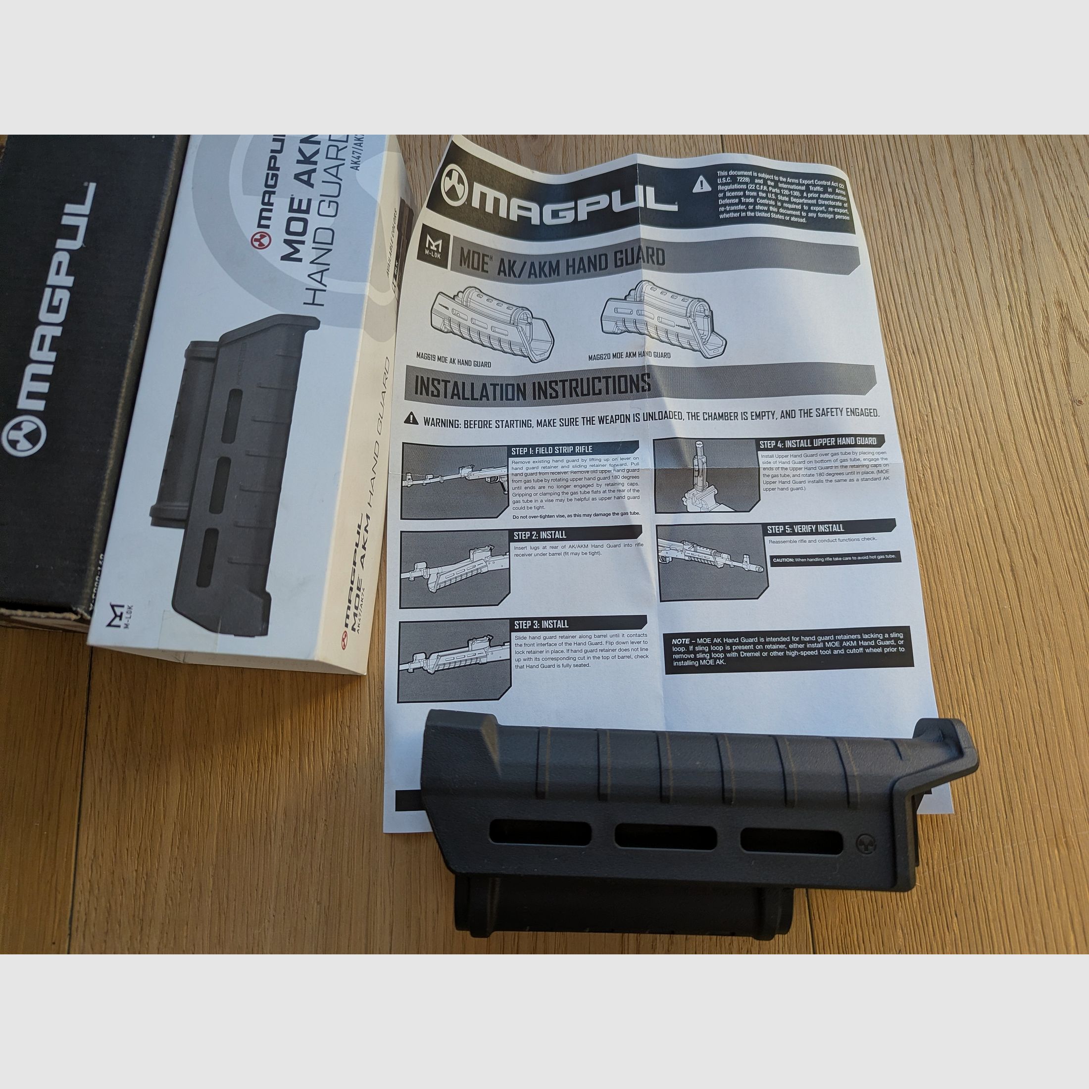 MAGPUL MOE AKM AK47 Karabijnhandgreep Zwart Handguard