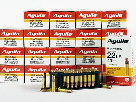 Aguila .22 LR High Velocity (SUPER EXTRA) 40 grs