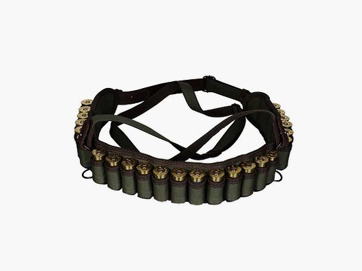 2Wolfs – Polyester cartridge belt PHEASANT 12 – Green