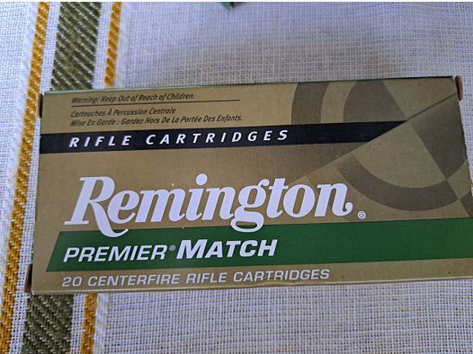 REMINGTON .223 Rem 52gr Matchking BTHP Premier Match