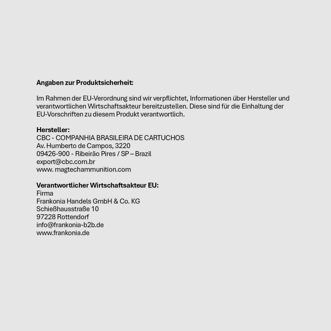 Magtech Patrone 9mmLuger Magtech 147grs FMJ/ FMC-FLAT (9G) VE 50 Patronen (Subsonic)/ 9,52g Vollmantel-Flachkopf (Unterschallpatrone)