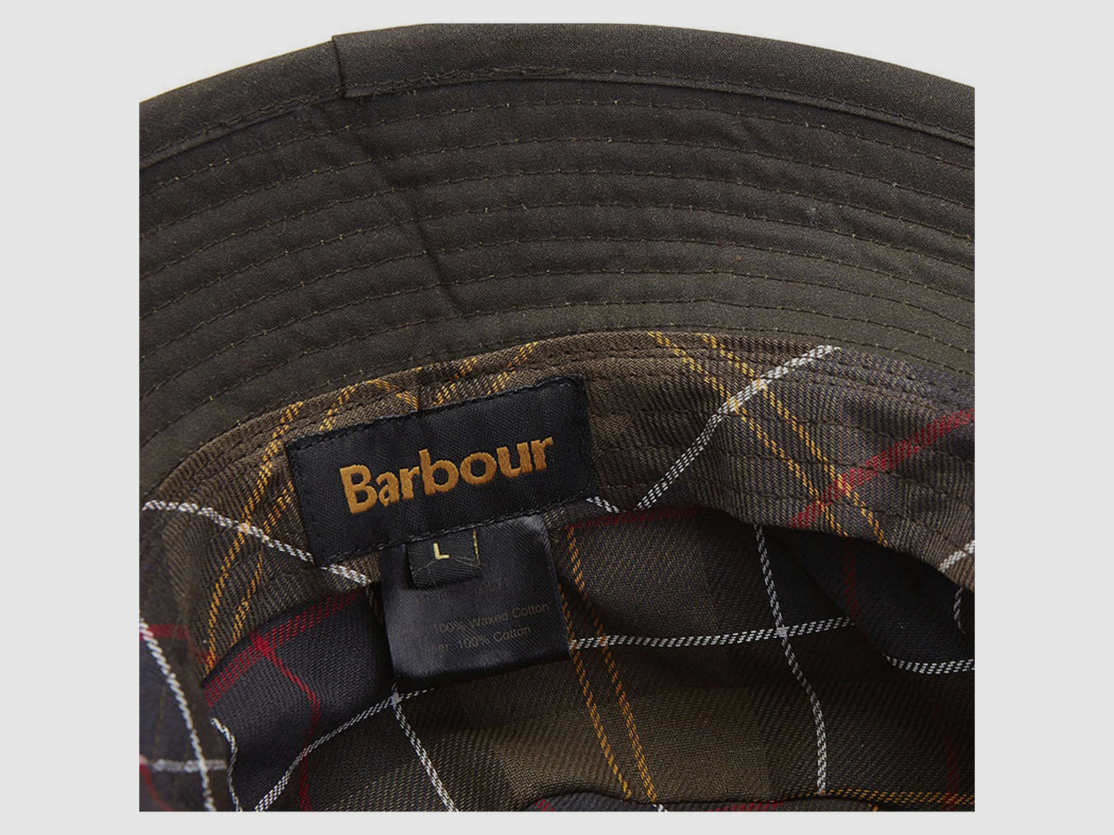 Barbour Wachs-Hut, Farbe Olive