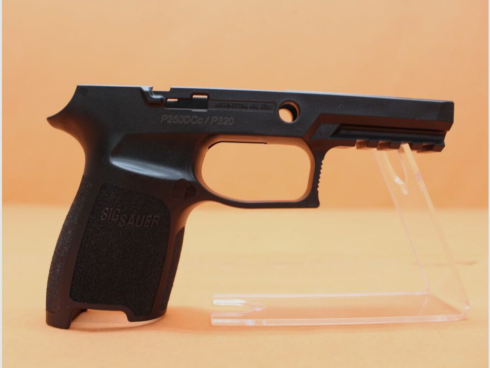 SIG Sauer SIG Sauer P250/P320: Gripmodule Compact Large BLK (GRIP-MOD-C-943-LG-BLK) Polymeer-gripstuk