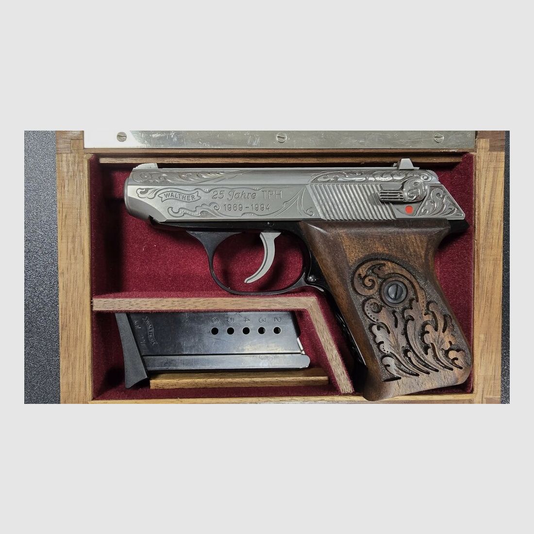 Collector's item Walther - 25 years TPH pistol special model 1969-1994 available immediately, shipping +25€