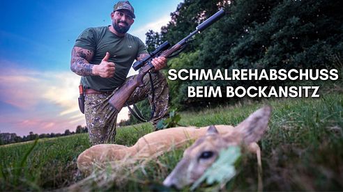 1 Schuss 1 Treffer! Bodybuilder erlegt Schmalreh | Wolter Wild