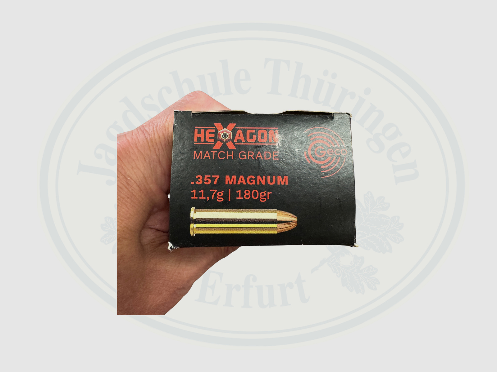 GECO EXAGON MATCH GRADE .357 Mag, 11,7 g / 180gr
