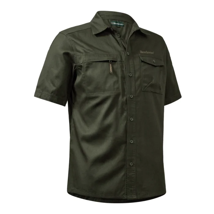 DEERHUNTER Atlas S/S Shirt TIMBER (8128-393), image 1 of 6