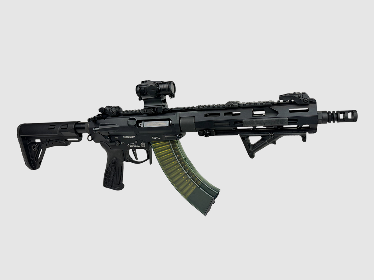 Grand Power ARAQ-S 11'' Kal. 7,62x39mm - short-stroke piston -, zdjęcie 30 z 33