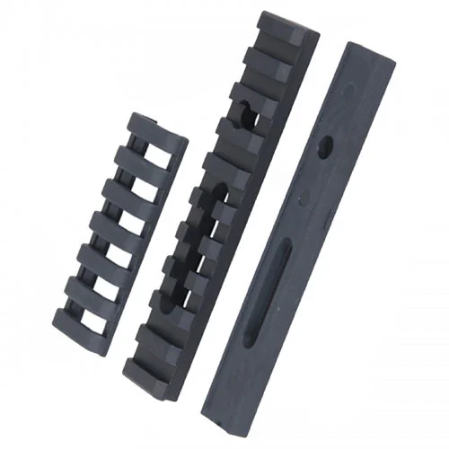 ERGO Picatinny-Schiene 10-Slot aus Aluminium für gebogene Schäfte