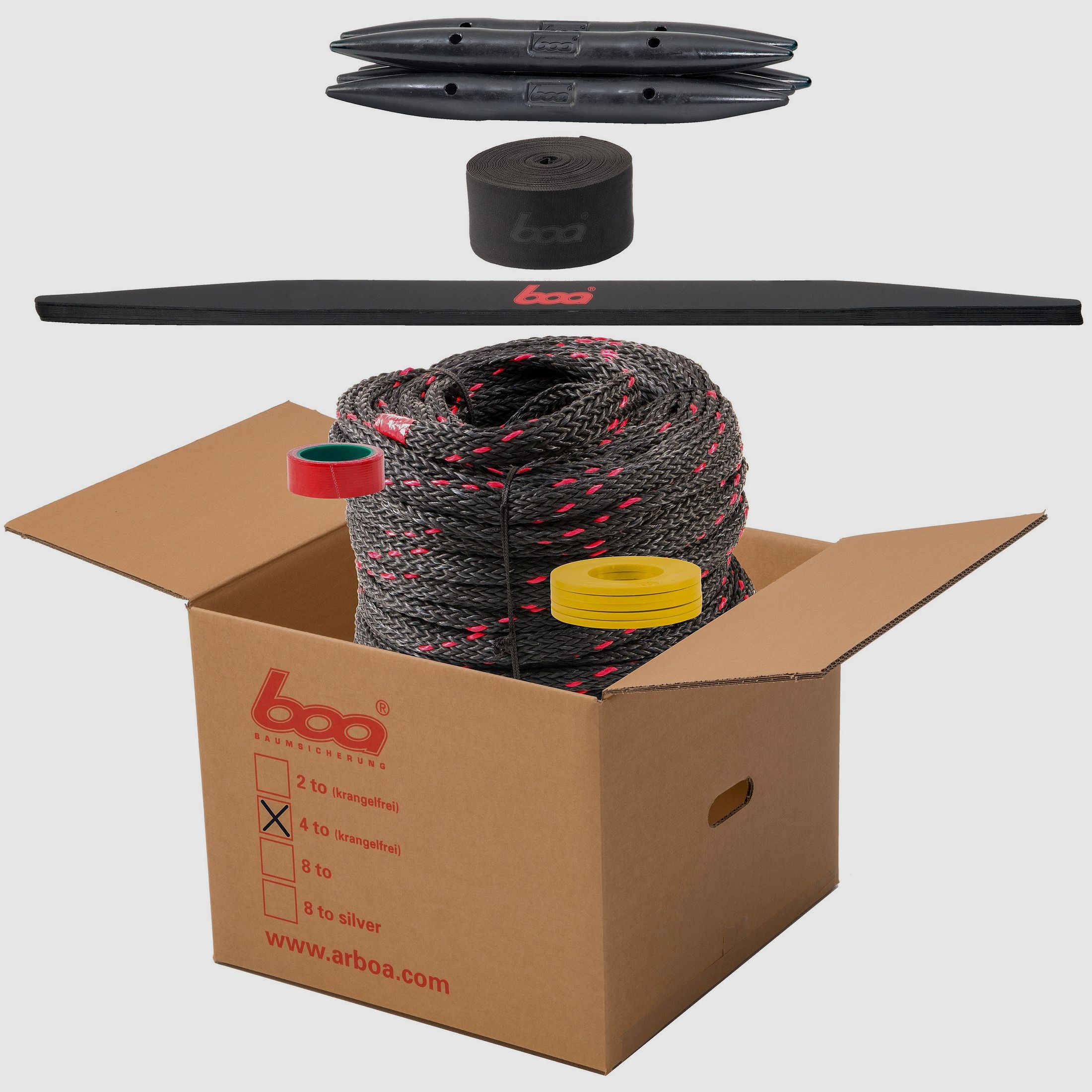 Set di sicurezza per corona Arboa Boa 4 t