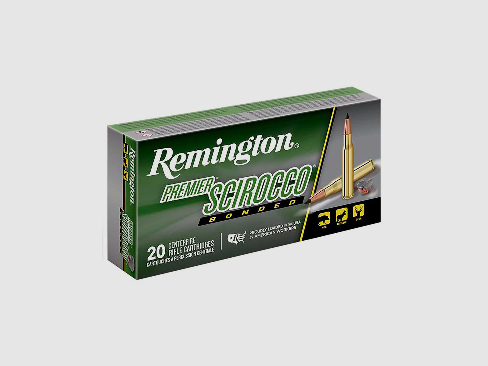 Munizioni per carabina REMINGTON SCIROCCO BONDED – 300 Win. Mag. – 180 gr