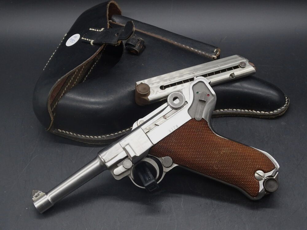 Mitchell Arms American Eagle P 08 Kaliber 9mm Luger Bj 1992 P08 inclusief holster en reservemagazijn