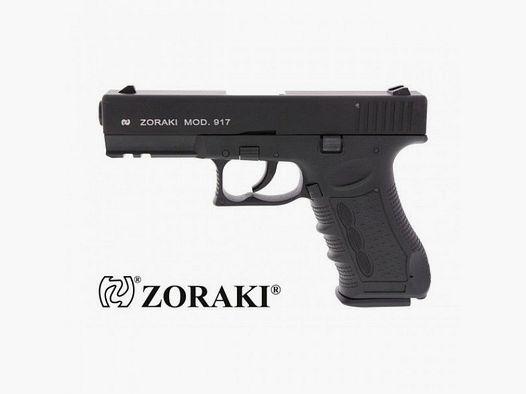 ZORAKI 917 NOIR - 9MM P.A.K. - PISTOLE À BALLES À BLANC