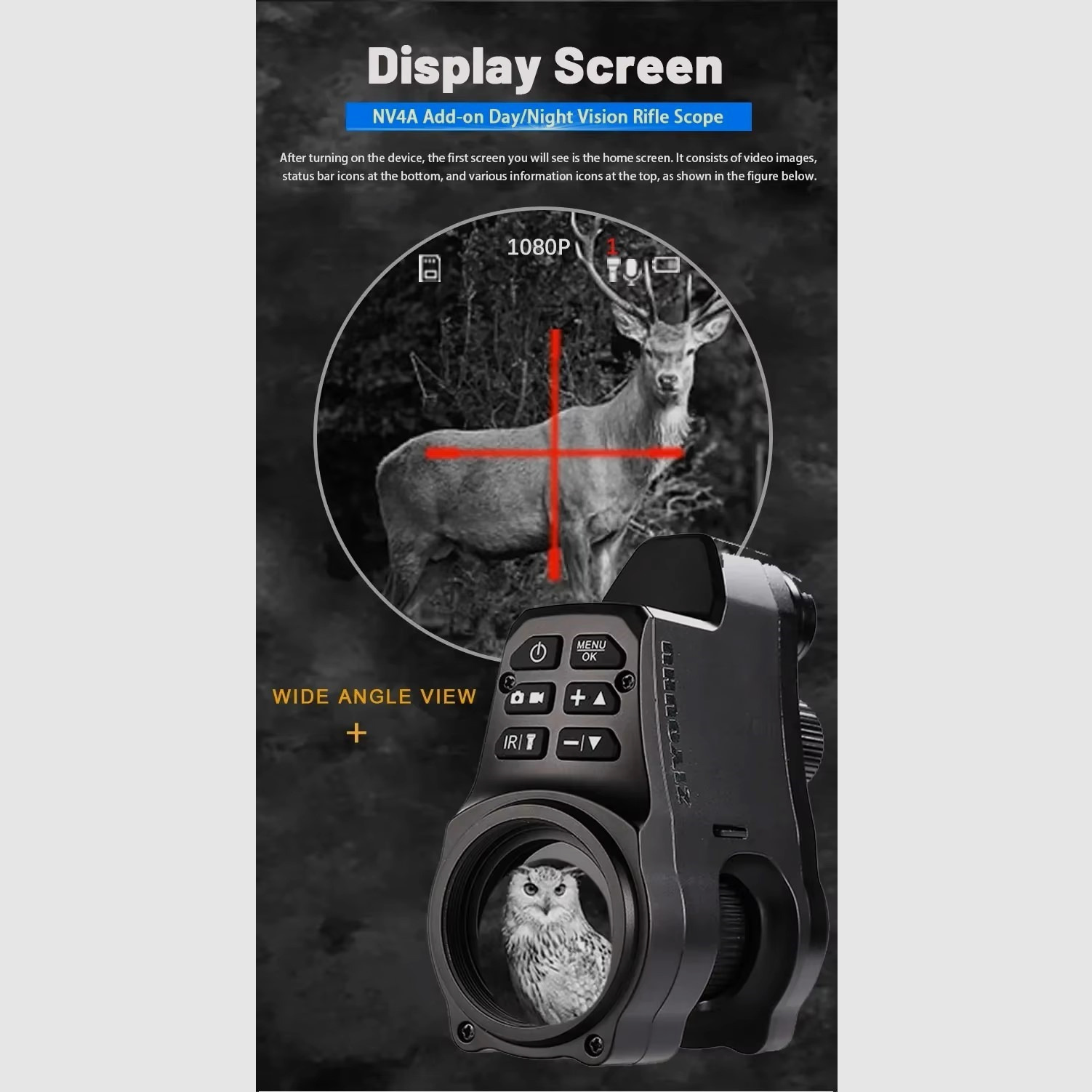 Dispositivo di visione notturna digitale NV4A Night Vision