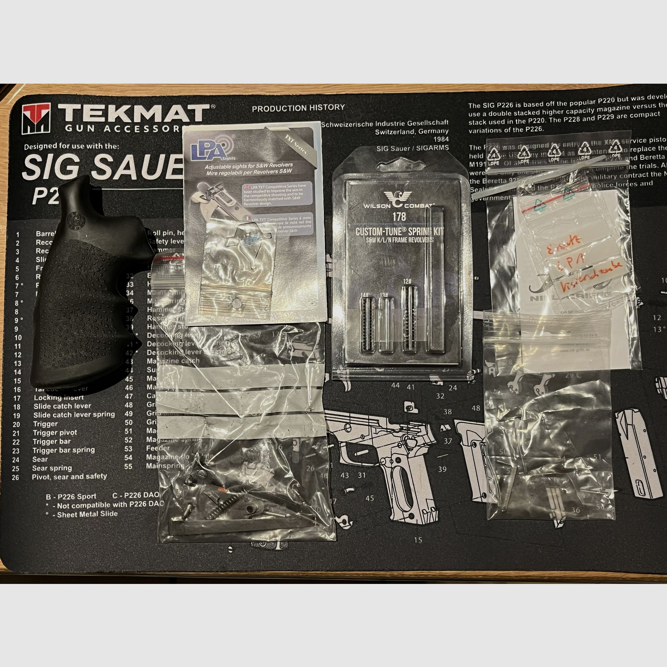 Smith Wesson 629 Revolver 6,5" 629-3 elegante messa a punto meno di 200 colpi