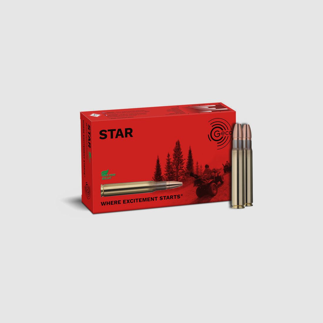 Geco Star 16,2g/250grs à20 9,3x62