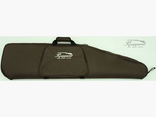 Knappworst Gewehrfutteral Braun, mit Tasche 122cm