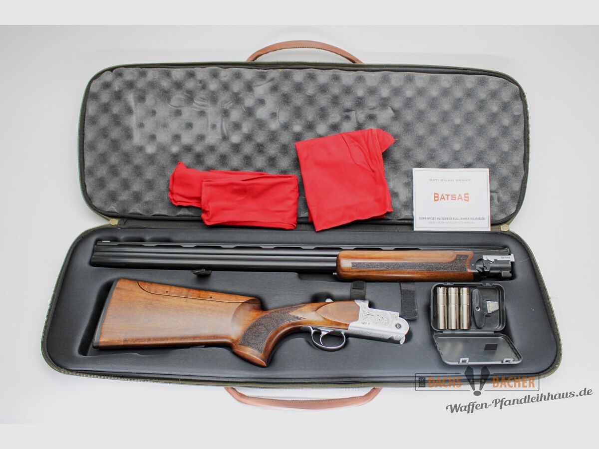 BDF Shotgun BATSAS 121T Trap Silver Cal. 12/70 Steel Shot, image 1 of 10