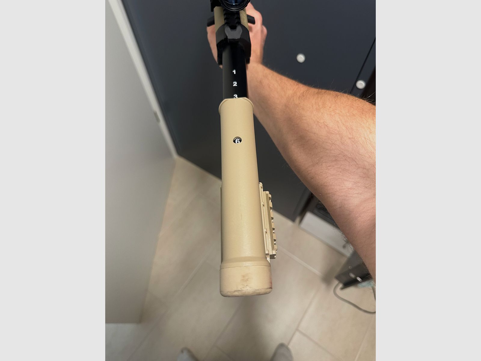 Micro Roni Gen 4x für Glock in FDE mit Schubschaft 