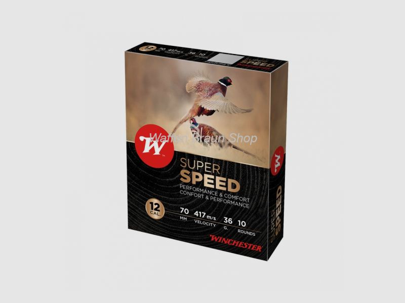 WinchesterSUP SPEED G2,12-70,20mm,36g,P4,10 Stück