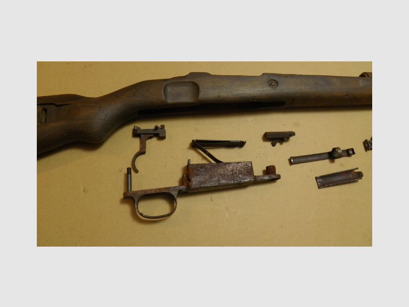 Original K98 Schaft aus Wk2