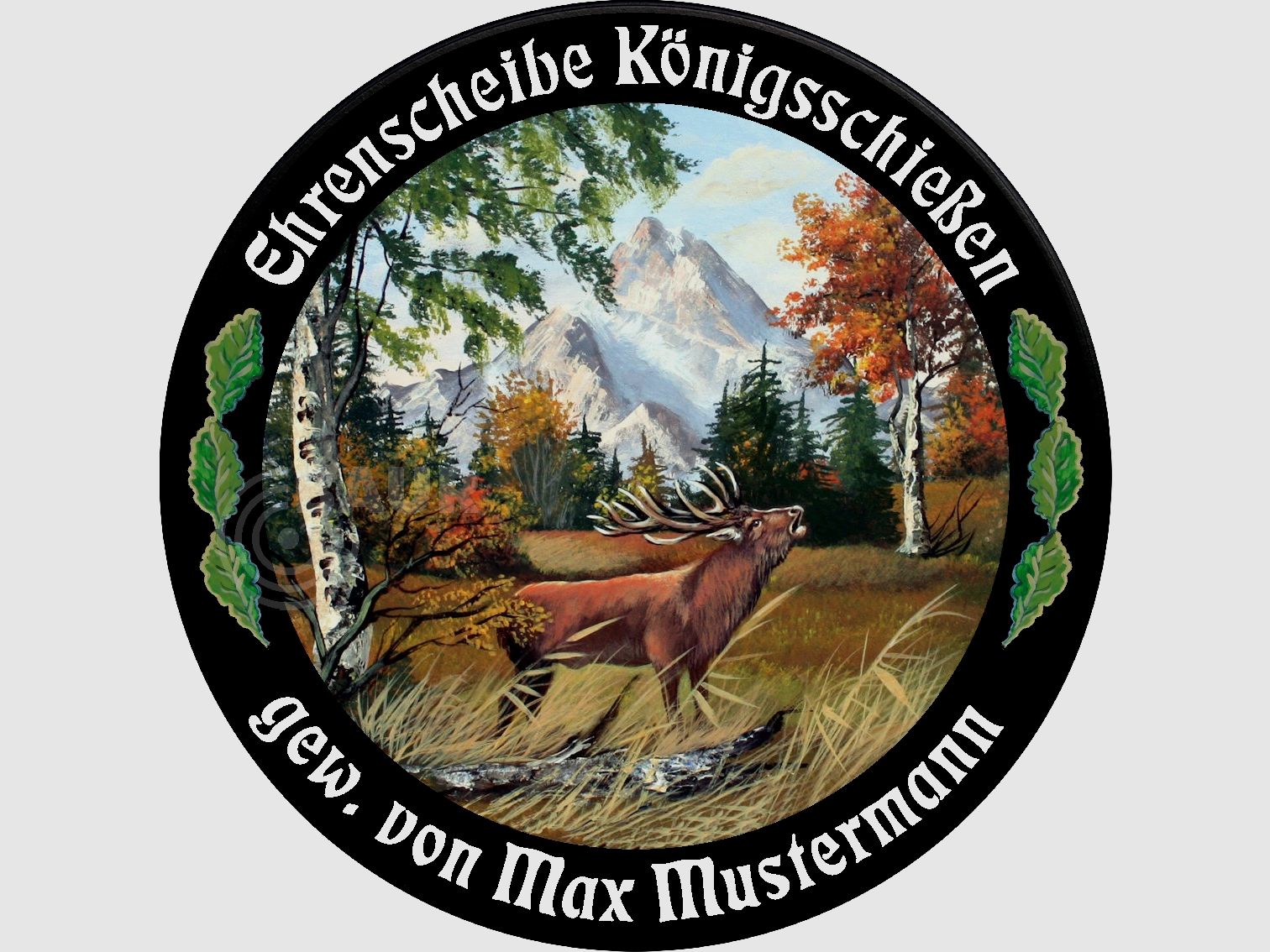 Schietschijf ECO-LINE Motief 189, afbeelding 2 van 6