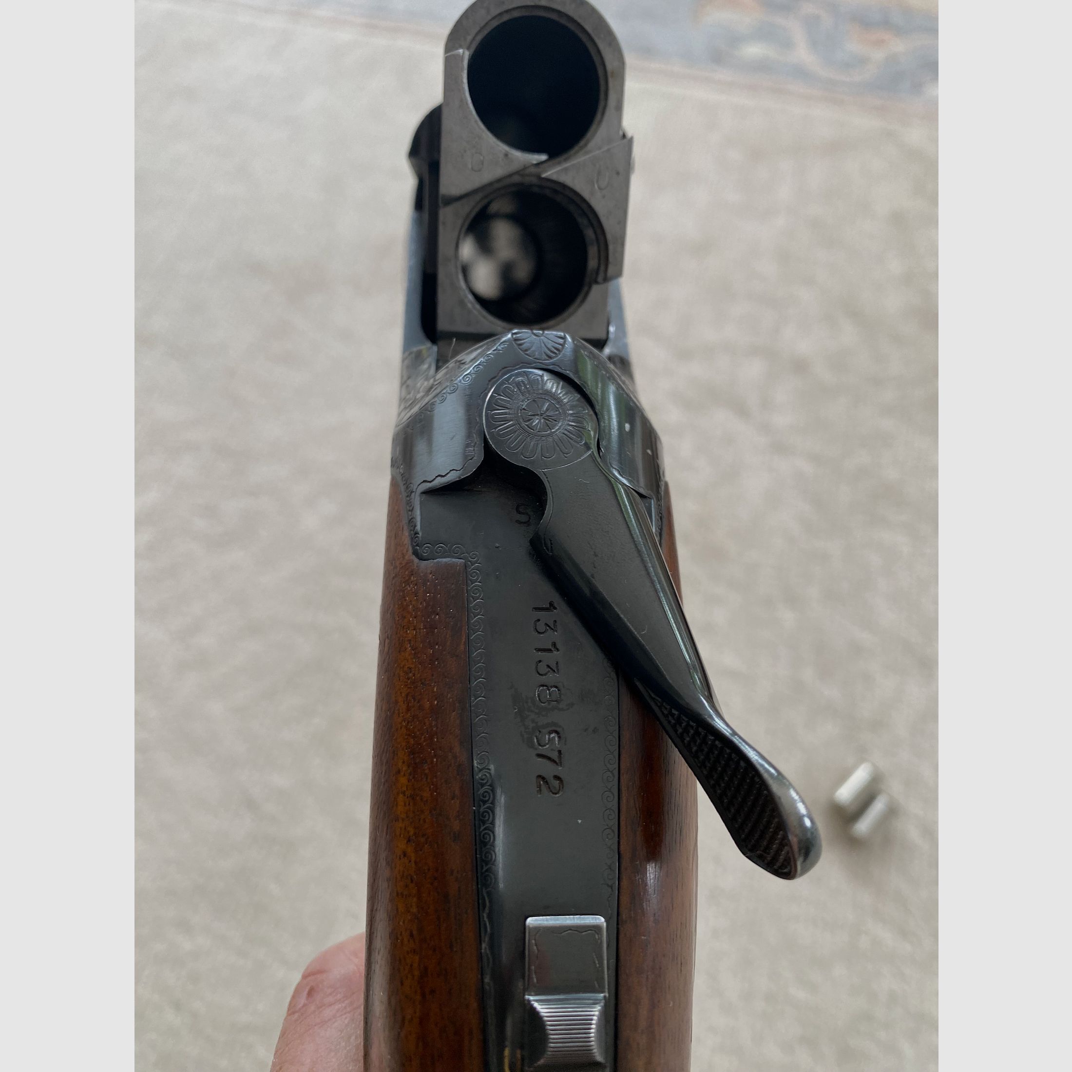 FN Browning B25  Kal. 12/70 Bockdoppelflinte