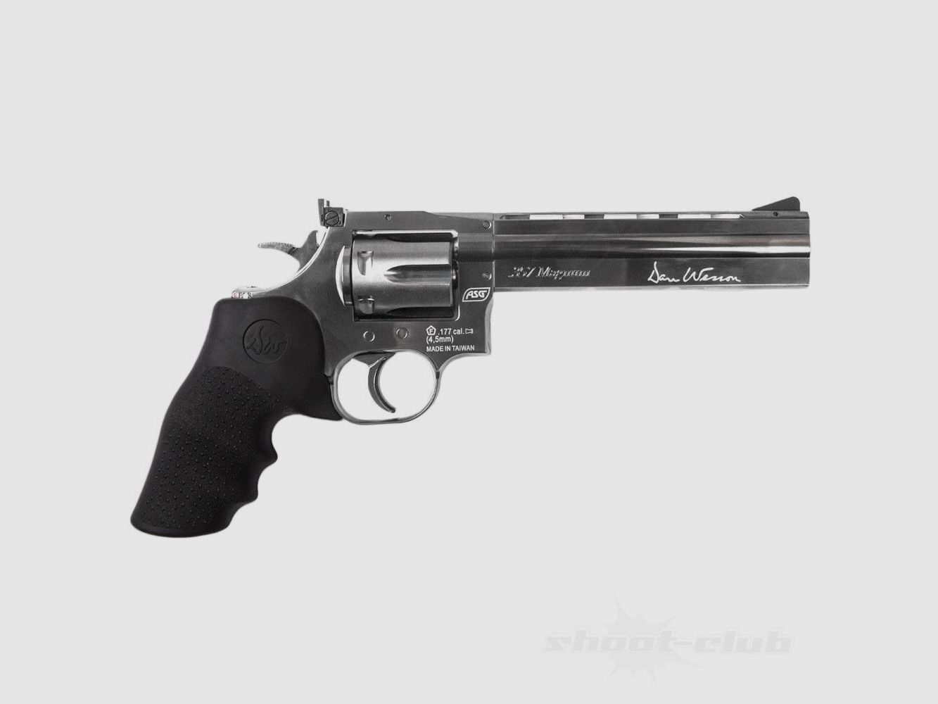 Dan Wesson 715 6 Zoll Co2 4,5mm Diabolo / Stahlgrau